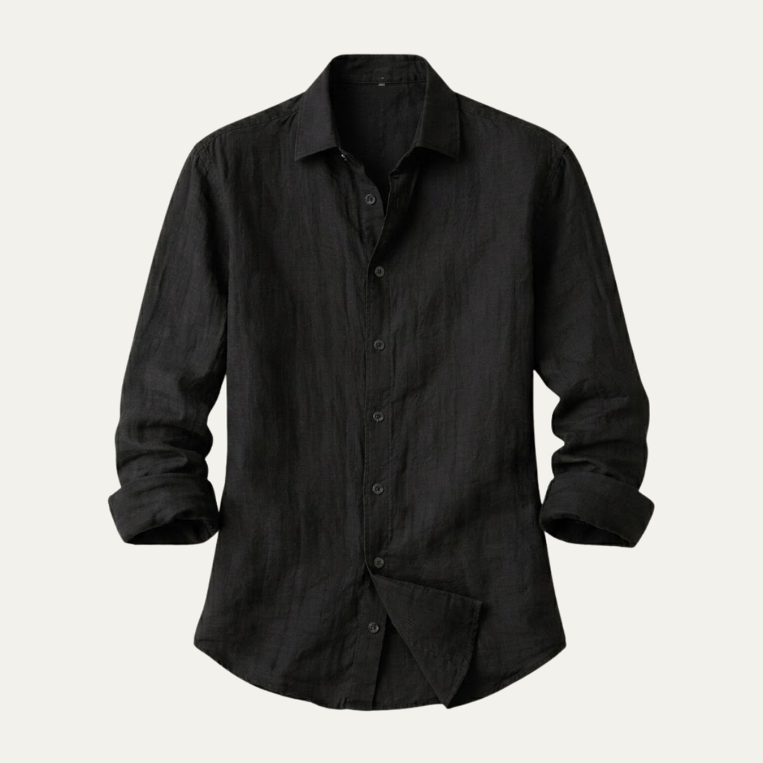 The Summerville Men’s Lightweight Button Down Cotton Shirt