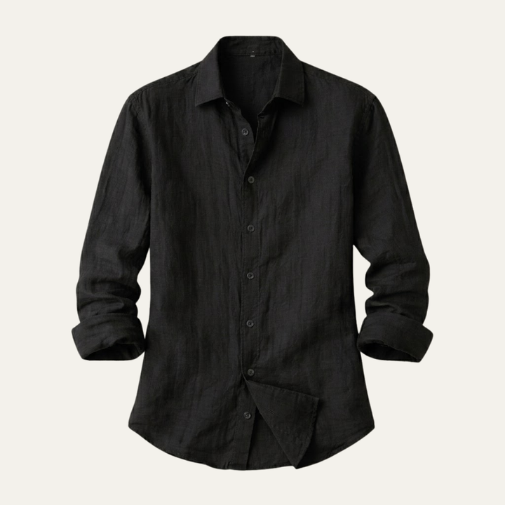The Summerville Men’s Lightweight Button Down Cotton Shirt