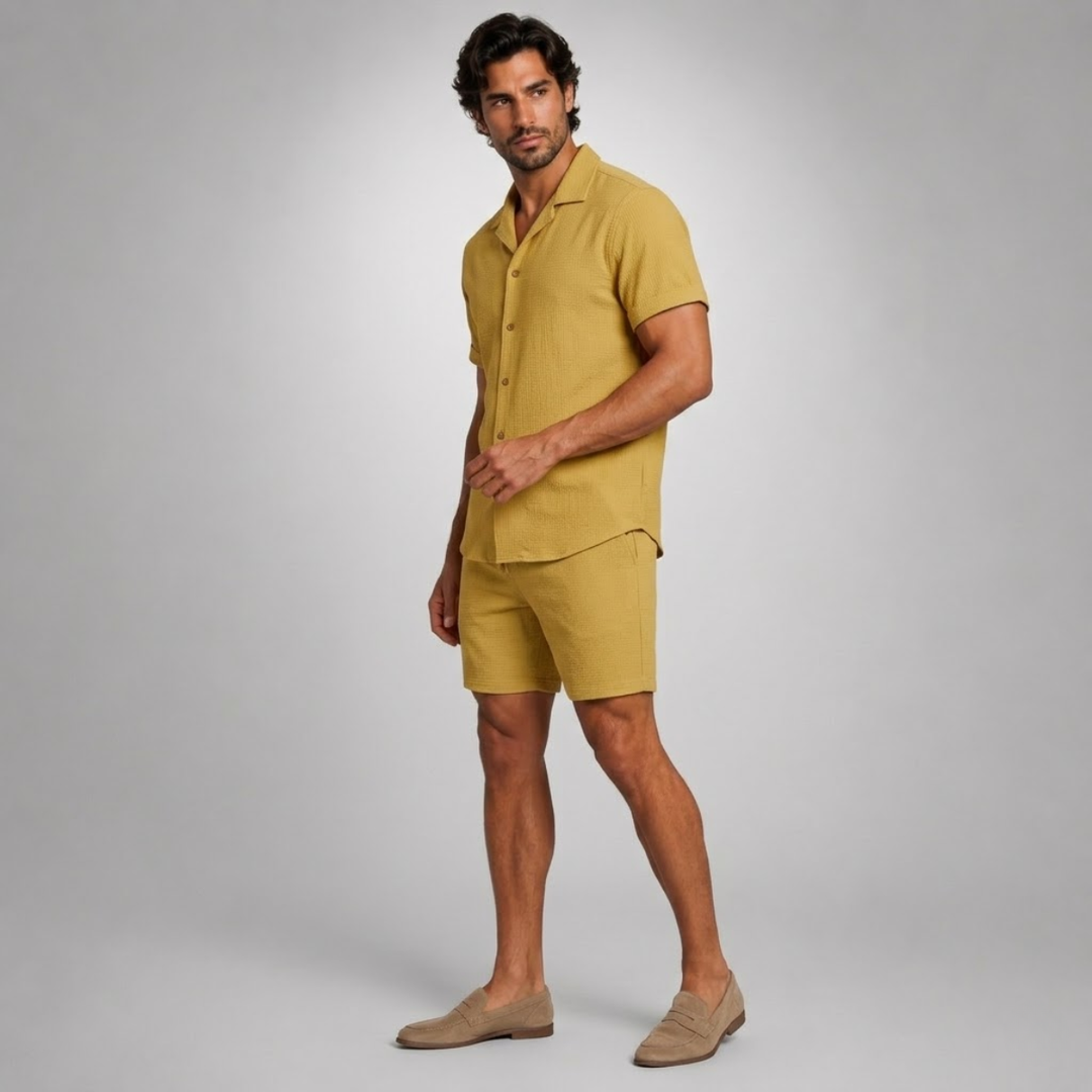 The Corsica Set – Summer Shirt & Pants for Men