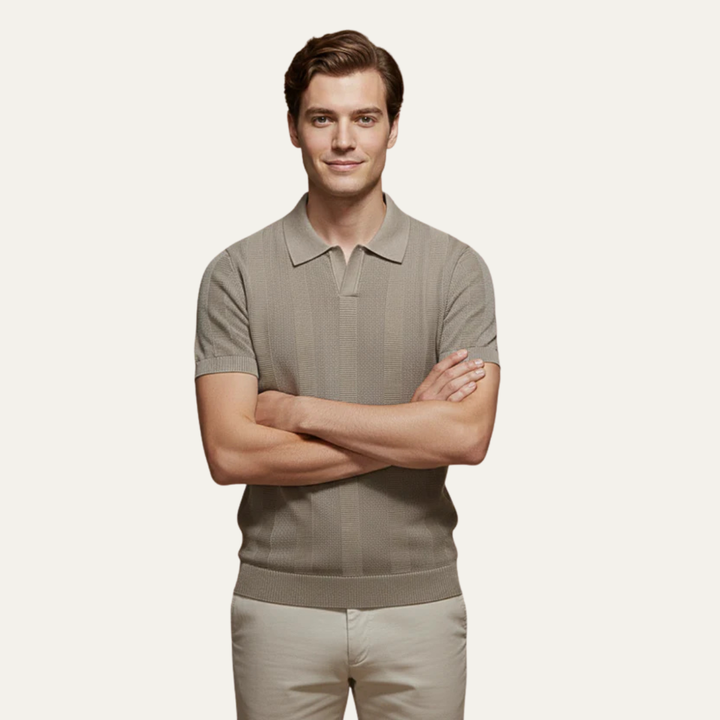 The Lodi Men’s Casual Knit Polo