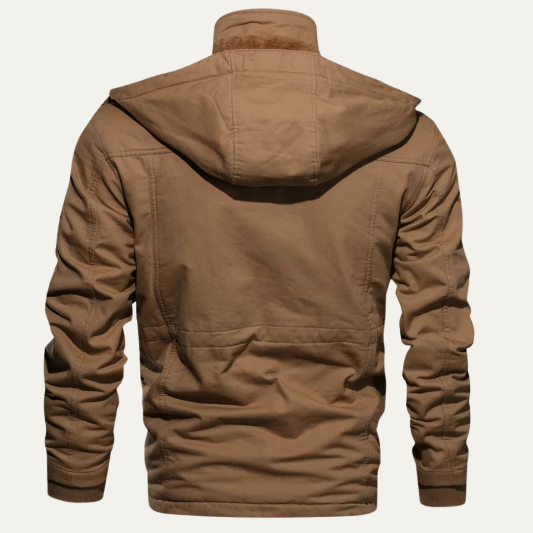 The Fenwick Men’s Thick Plush Lining Hooded Jacket