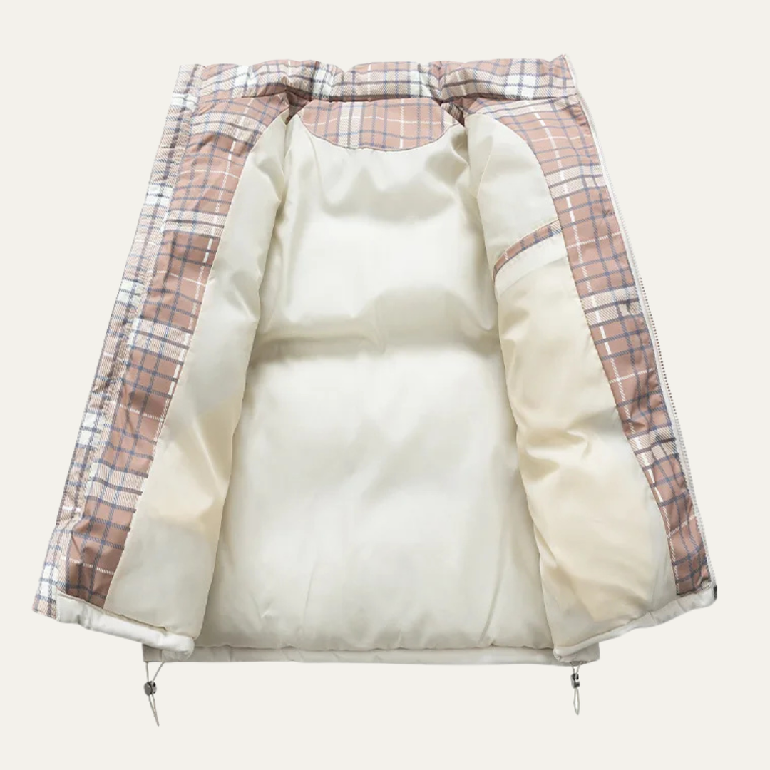 The Piacenza Men's Winter Collar Stand Puffer Jacket