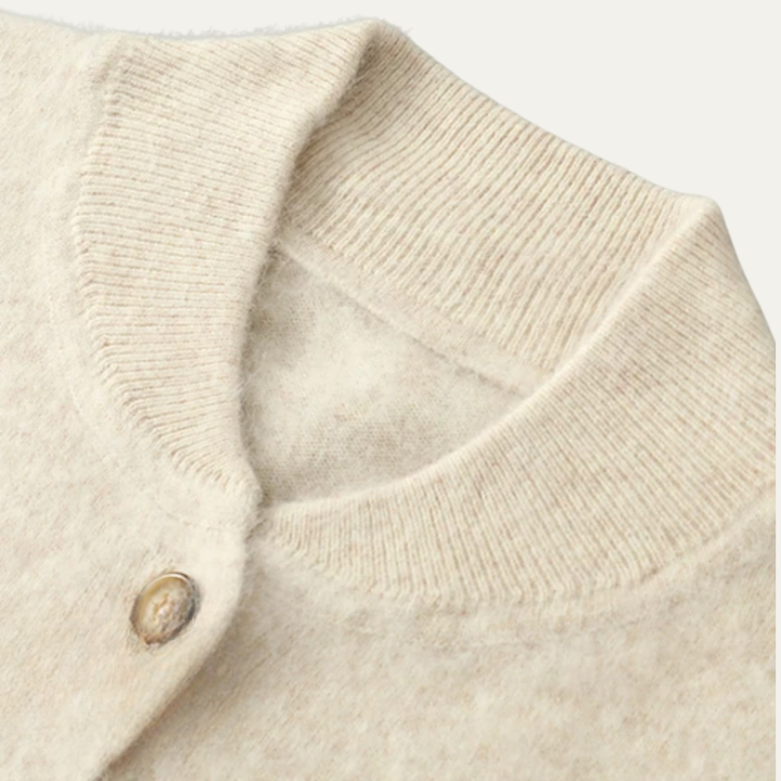 The Maccagno Men’s Mink Cashmere Button Up Knit Cardigan