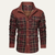 The Gallipoli Men’s Warm Winter Plaid Check Jacket