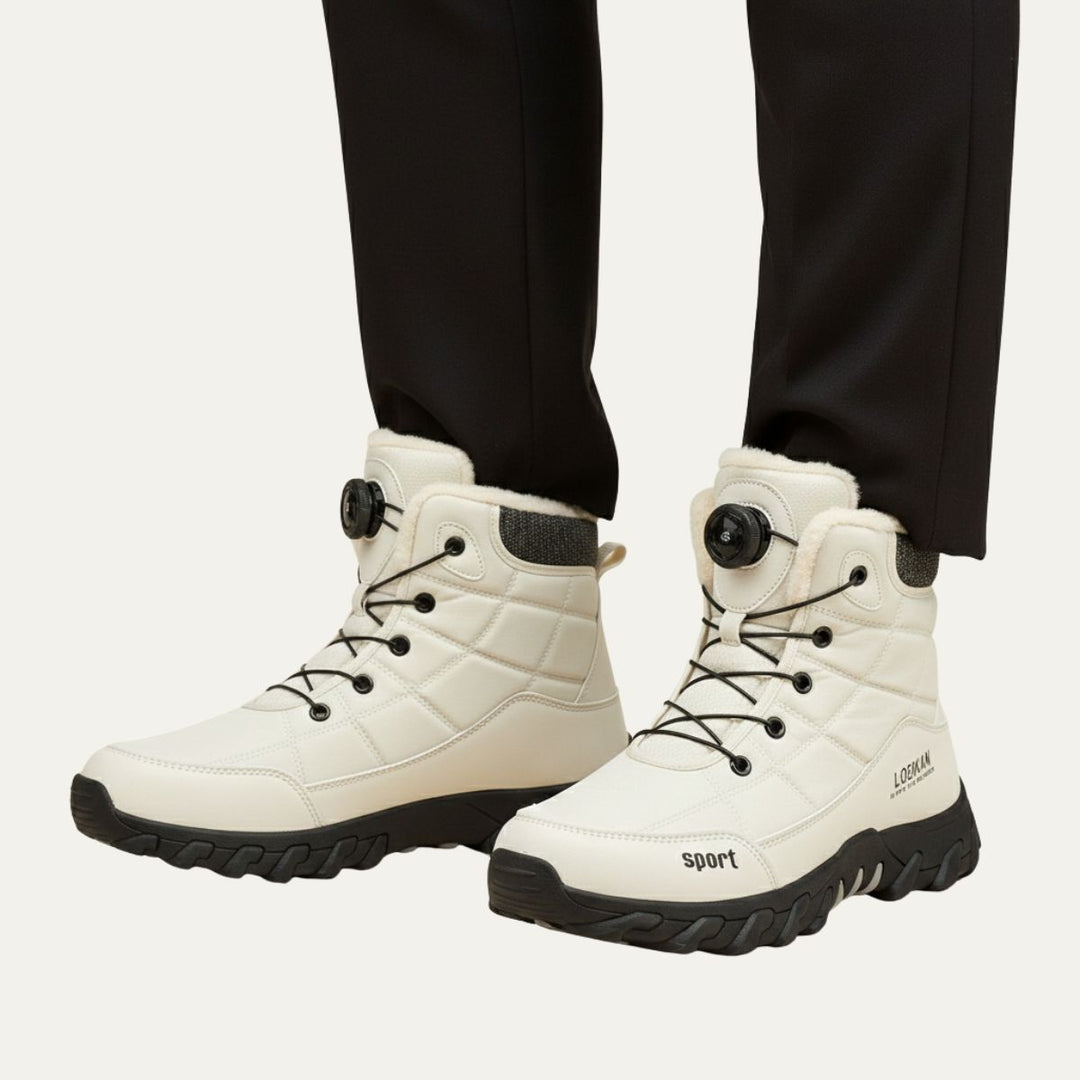 The Northpark Men’s Stylish Plush Lined Snow Boots