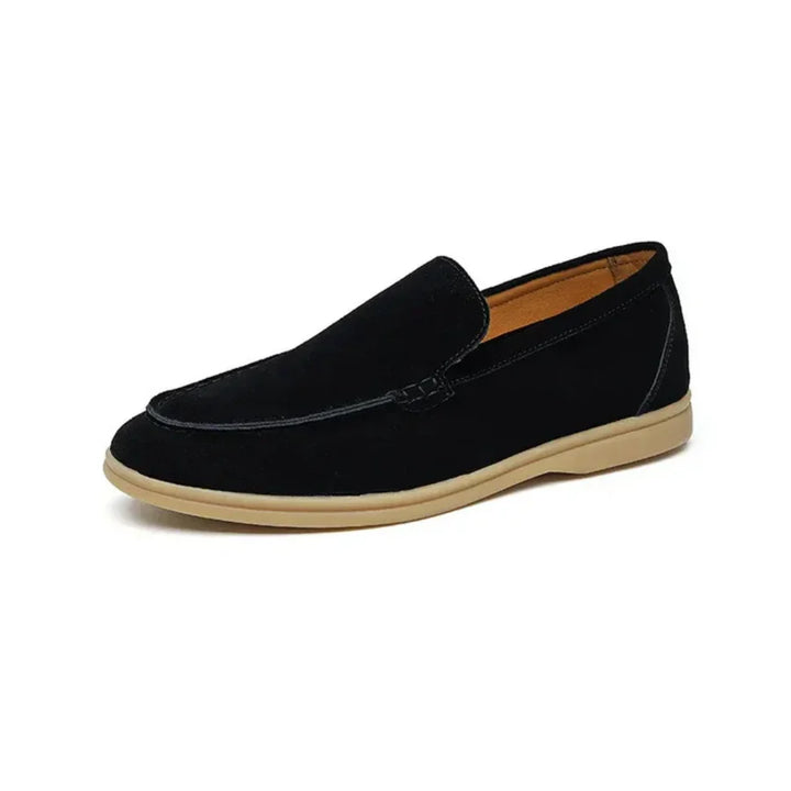 The Lago Men's Vintage Suede Slip On Loafers