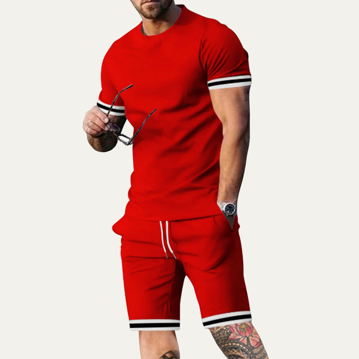 The Rimini Men’s Casual Summer Set – T Shirt and Shorts