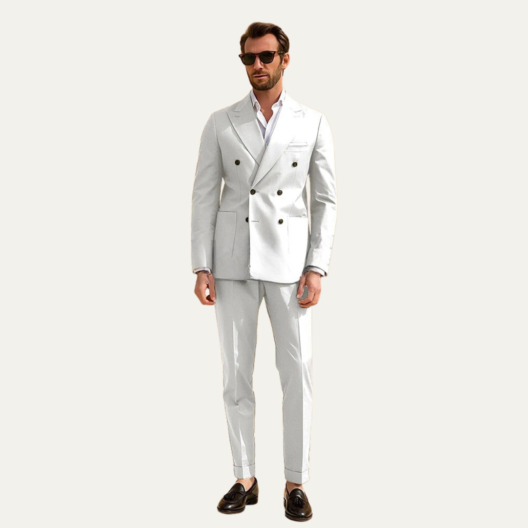 The Kenwood Men’s Double Breasted Wedding Suit