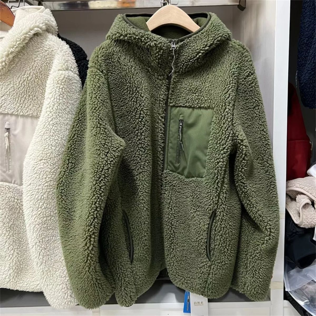 The Hamilton Fleece Lined Teddy Wool Jacket for Men