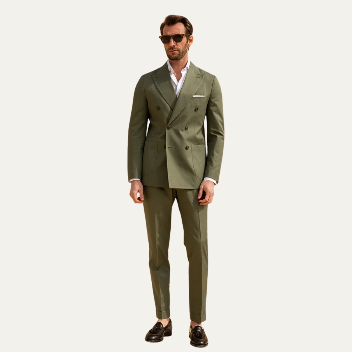 The Tiburon Men’s Slim Fit Elegant Suit