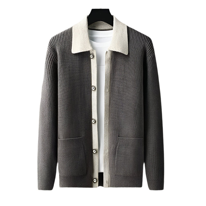 The Inverness Elegant Cardigan with Pockets-The British Gentlemen