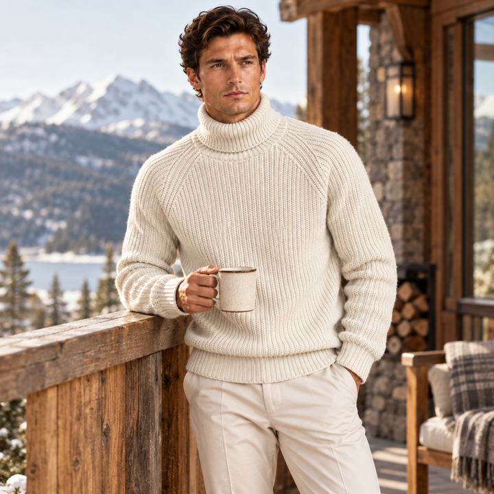 Men's Chunky Turtleneck Warm Sweater