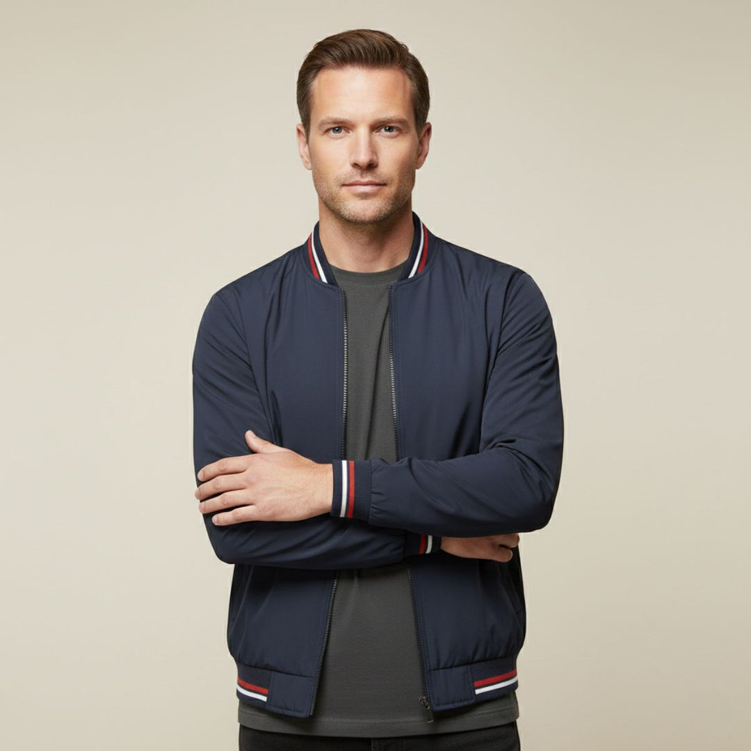 The Balmoral Light Jacket – Slim Fit Casual Zip Up