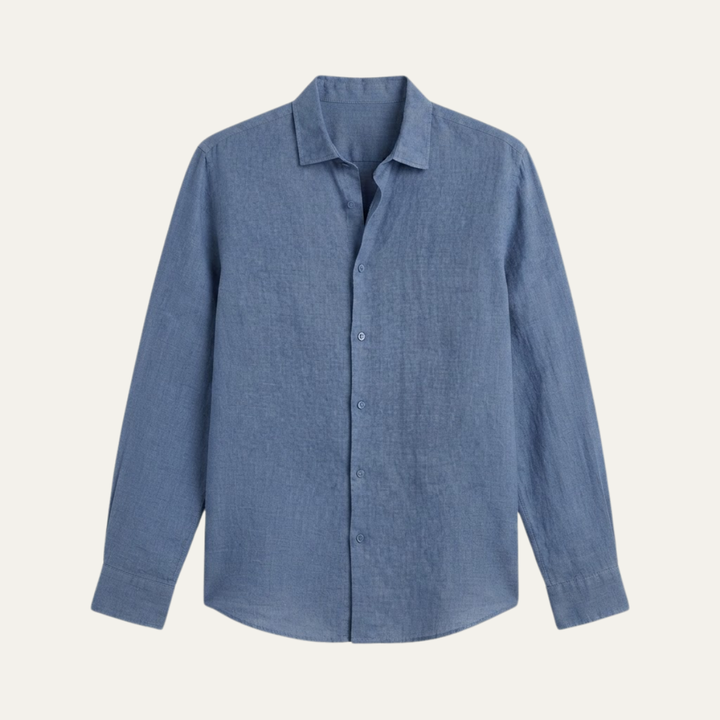 The Edgartown Men’s Casual Breathable Summer Linen Shirt