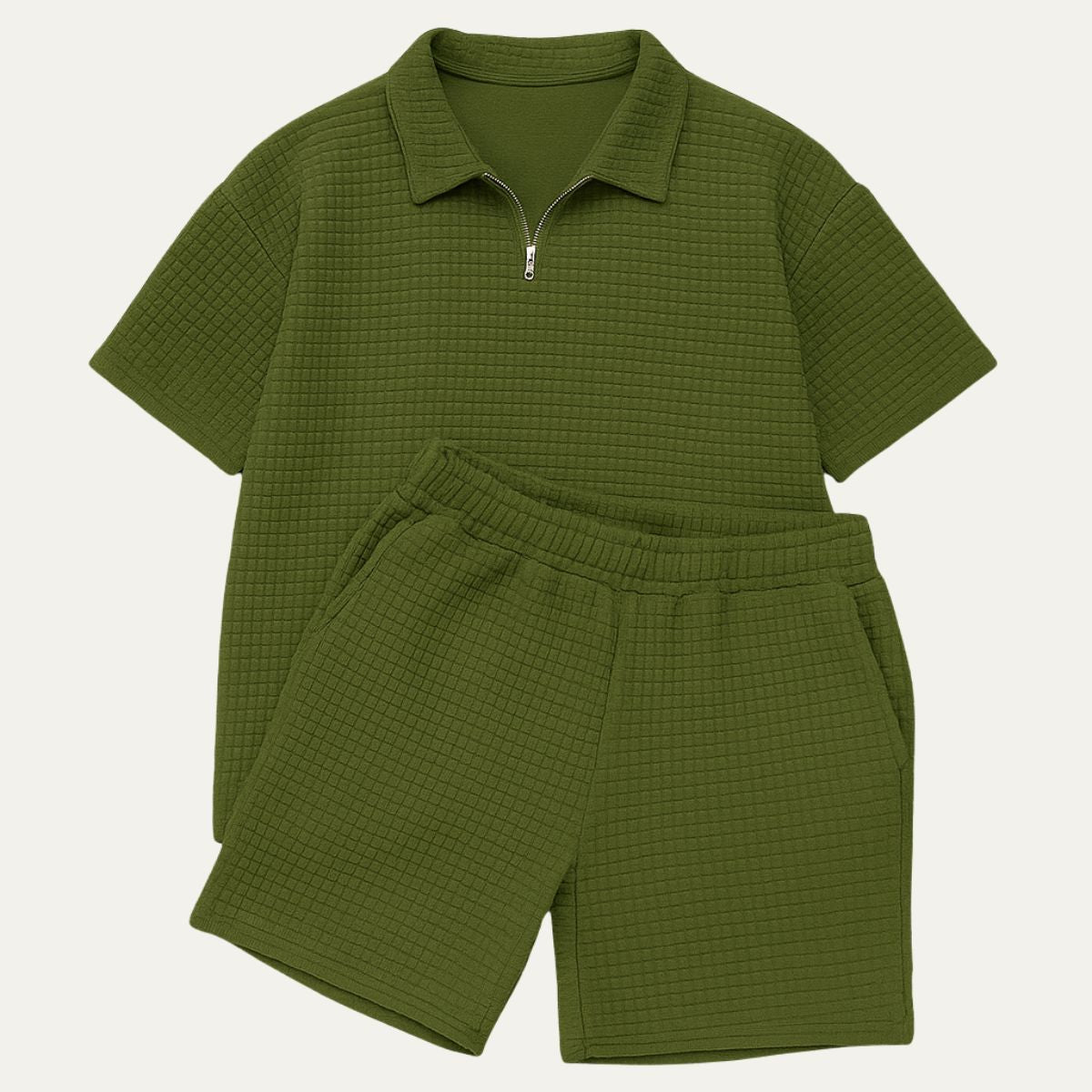 The Redford Co Ord Set - Polo & Shorts for Men