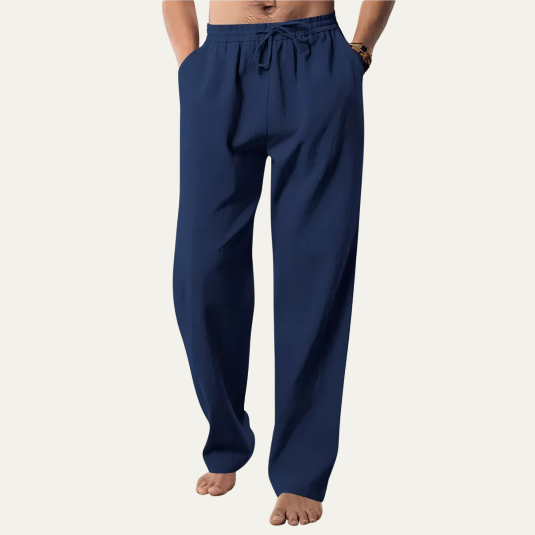 The Larkspur Men’s Hemp Breathable Straight Leg Pants