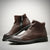 The Bari Men's Warm Plush Zip Up Leather Ankle Boots