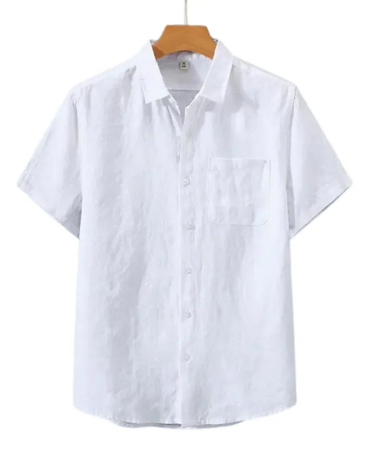 The Marin Men's Classic Linen Button Up Shirt