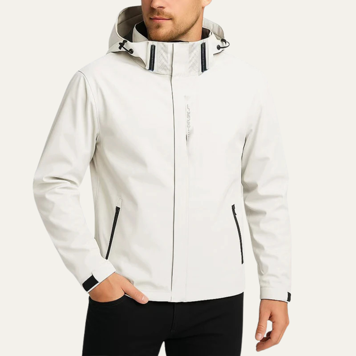 The Oldstone Waterproof Rain Jacket – Windproof Hooded Outdoor Hiking Coat