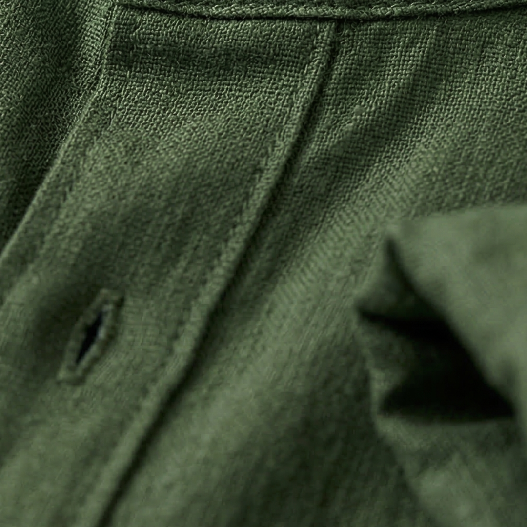 The Glenbrook Park Men’s Cotton Linen Set – Shirt & Shorts