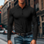 The Sorrento Men’s Ribbed Knitted Polo Shirt