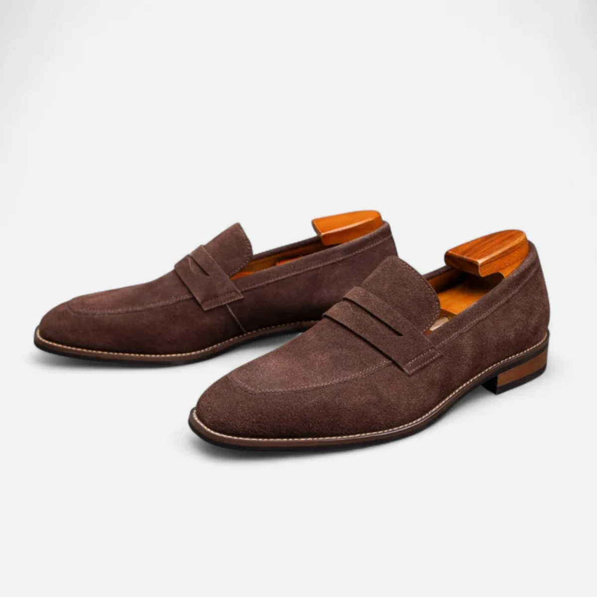 The Brighton Men’s Classic Slip On Penny Loafers
