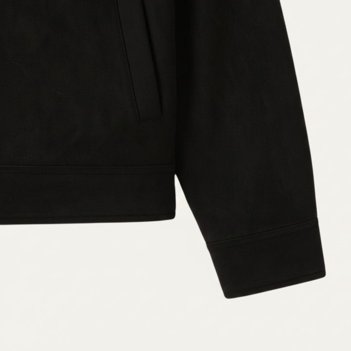 The Madrid Suede Leather Jacket – Men’s Classic Bomber Style
