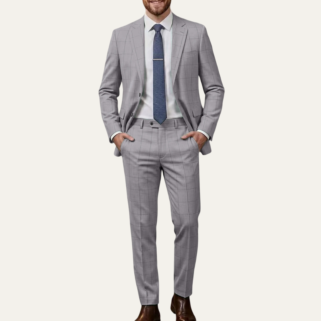 The Burbank Men’s Classic Pattern Suit