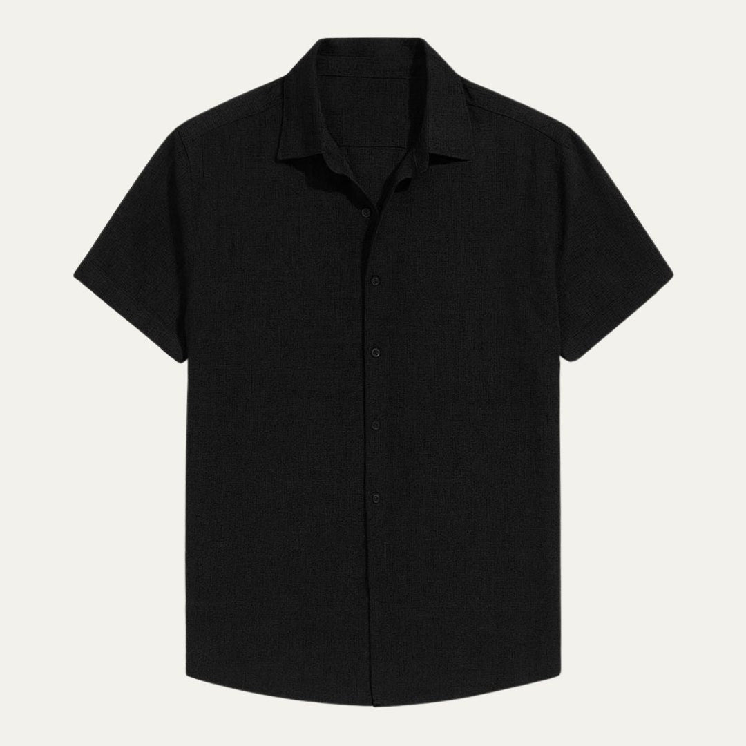 The Monaco Short Sleeve Linen Shirt for Men