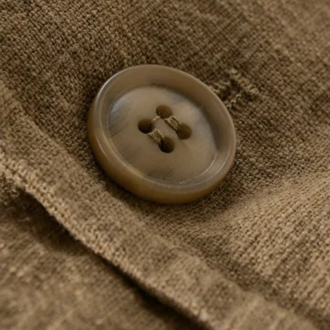 The Elmstead Men’s Men’s Solid Color Casual Linen Blazer