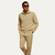 The Weymouth Men's Trendy Chunky Knit Full Zip Sweater