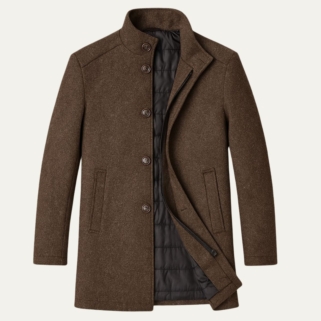 The Vienna Wool Coat | Men’s Classic Overcoat