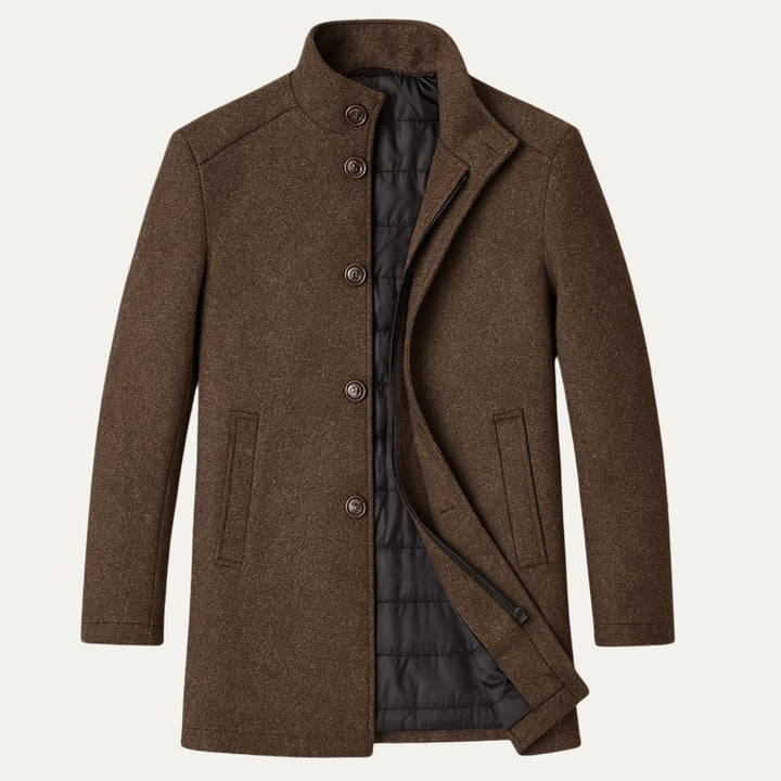 The Vienna Wool Coat | Men’s Classic Overcoat