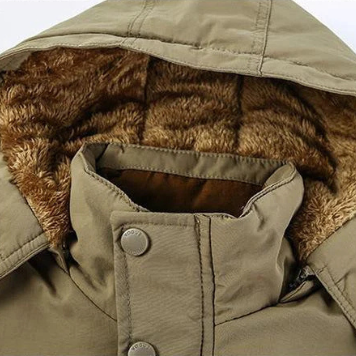 The Rovigo Men’s Tactical Thick Fleece Lined Winter Hooded Jacket