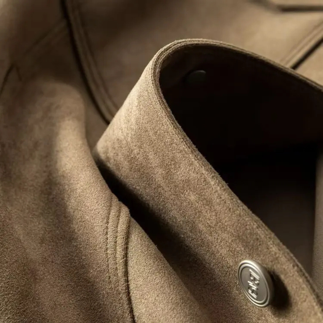The Inverness Men’s Suede Business Casual Work Jacket