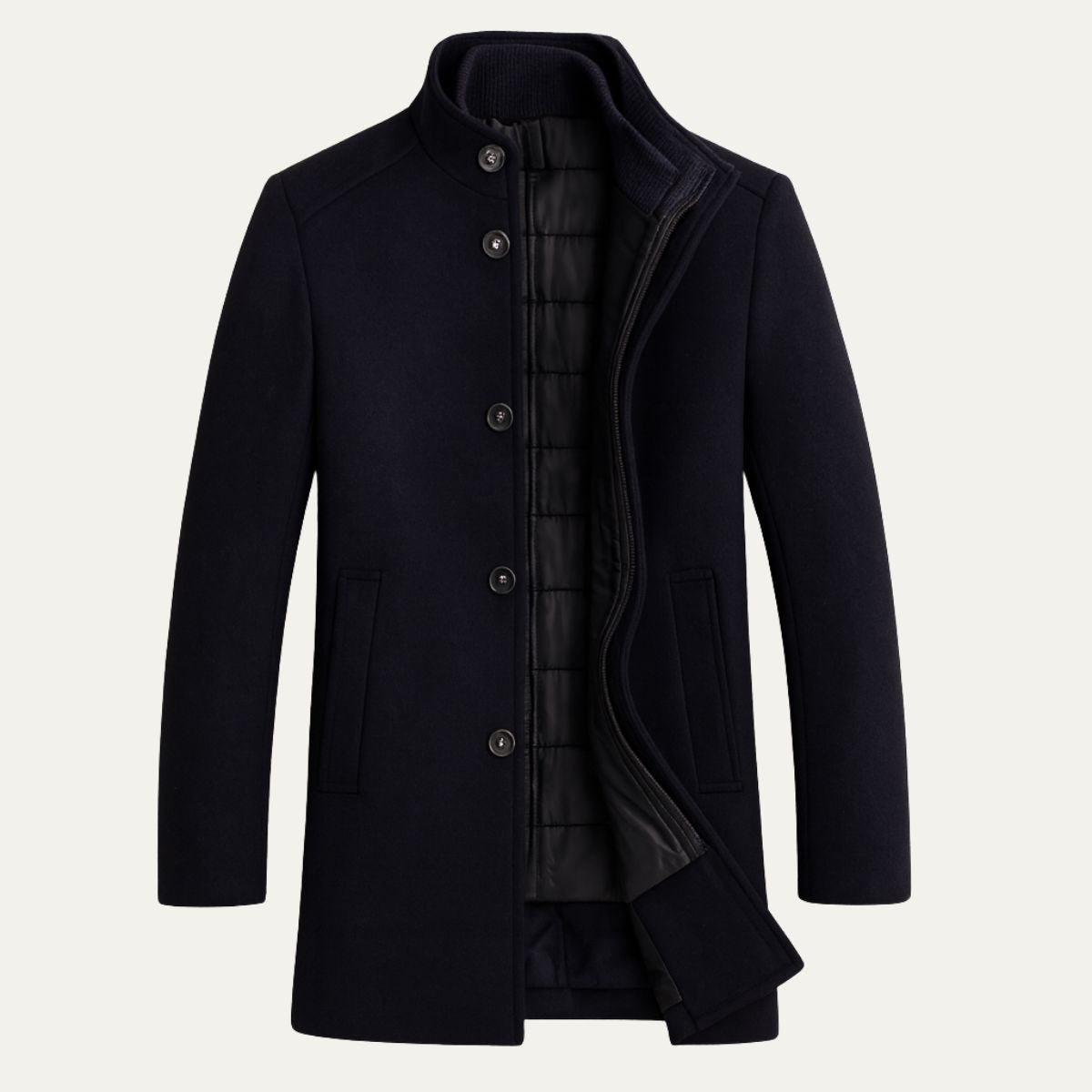 The Vienna Wool Coat – Men’s Classic Winter Overcoat