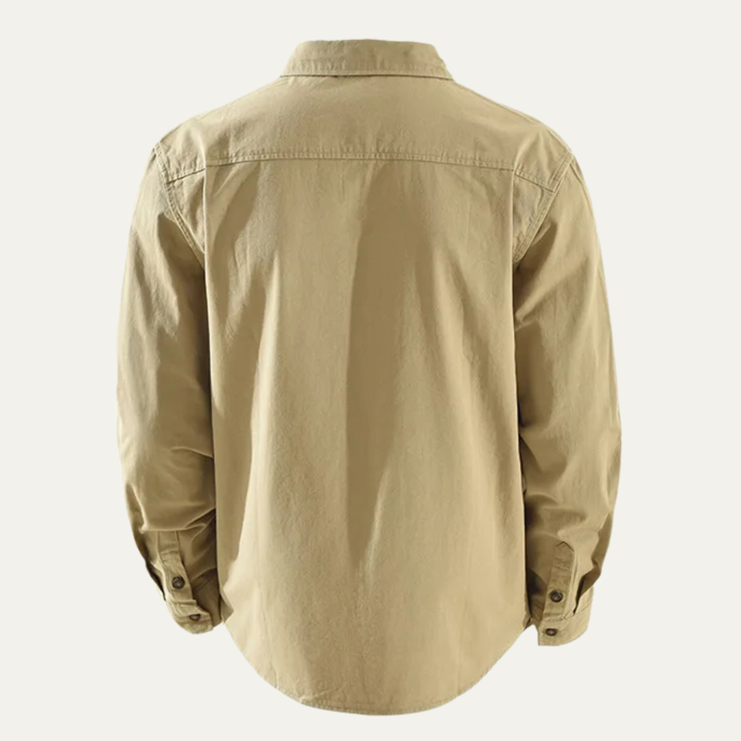 The Taranto Men’s Casual Button Down Cotton Shirt