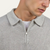 The Woodstock Men's Half Zip Striped Knit Sweater