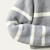 The Woodstock Men's Half Zip Striped Knit Sweater