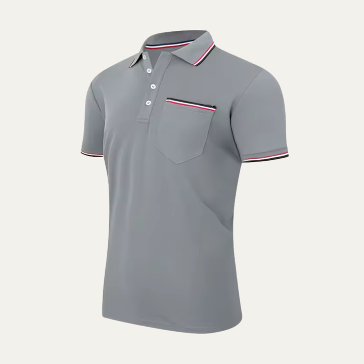 The Brenton Men’s Smart Golf Polo Shirt