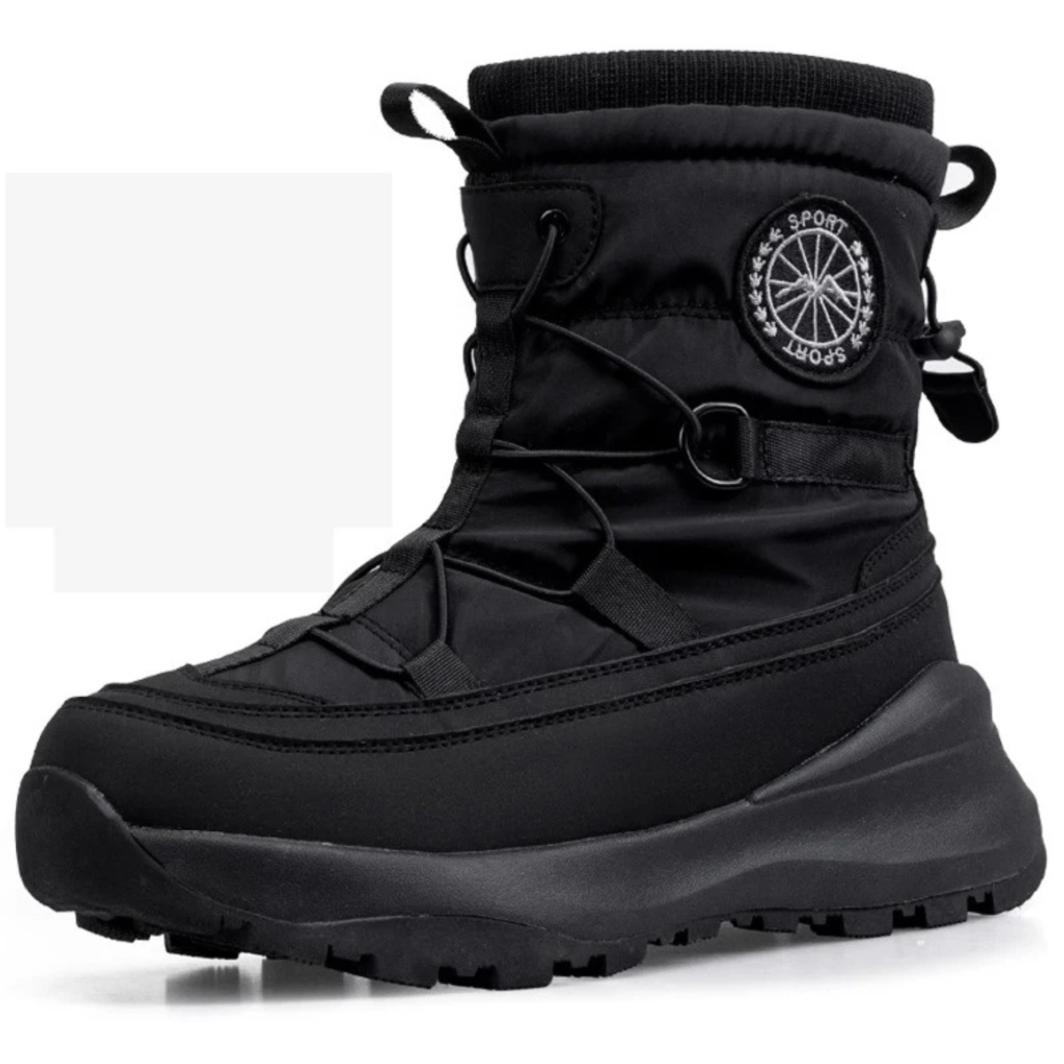 The Ostiense Men’s Fur Lined Anti Slip Outdoor High Top Snow Boots