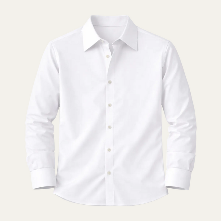 The Bellano Men’s Slim Fit Pointed Collar Business Dress Shirt