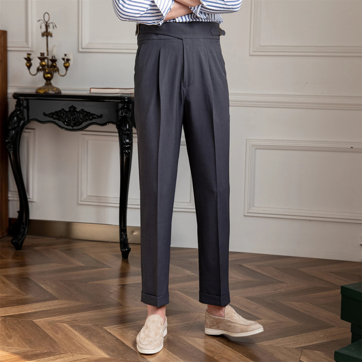 sachin and babi light blue dress The Westbury Men's High Waist Dress Pants – Slim Fit Straight Pants