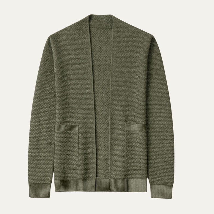 The Oslo Knit Cardigan – Men’s Open Front Casual Cardigan