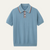 The Capri Luxury Cotton Silk Knit Polo Shirt for Men
