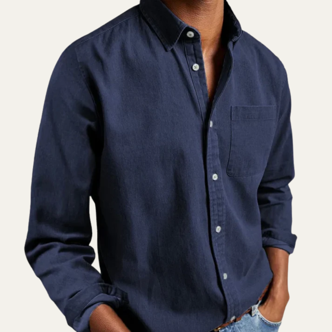 The Casale Men's Casual Long Sleeve Button Shirt