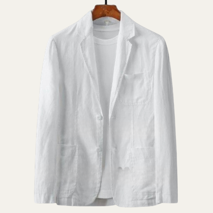 The Deerbrook Men’s Lightweight Linen Single Breasted Blazer