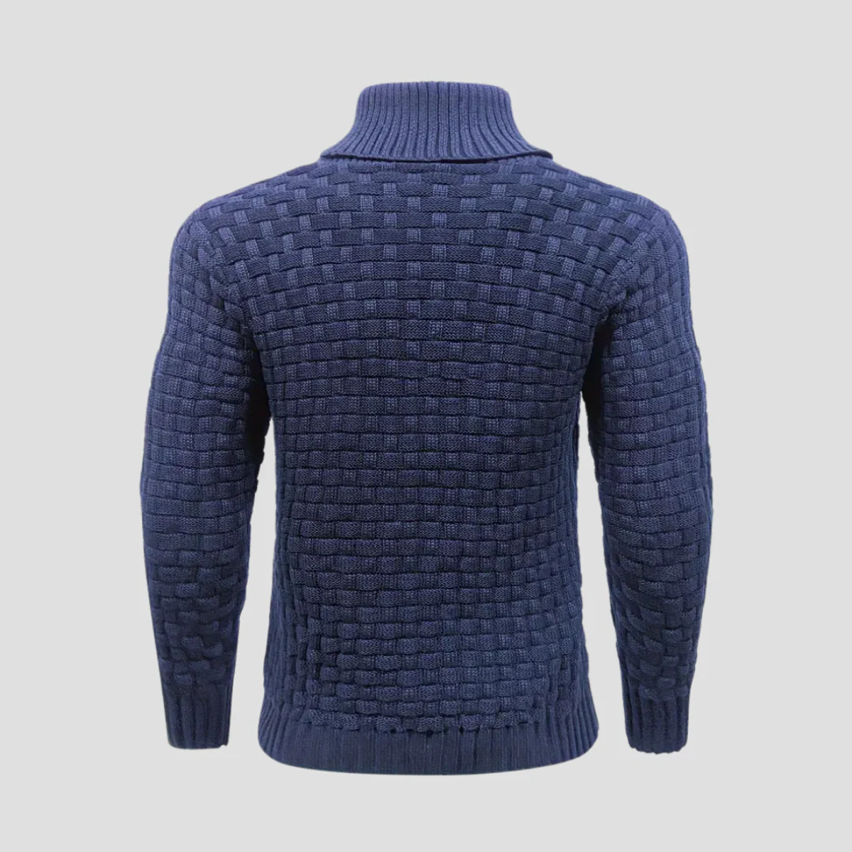 The Brighton Men’s Chunky Knit Sewater with Buttons