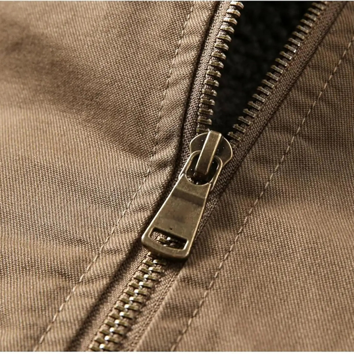 Men’s Shearling Line Winter Bomber Jacket