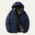 The Greenock Men’s Warm Winter Quilted Puffer Jacket with Fleece Lining